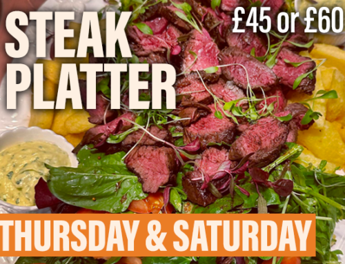 Steak platter Thursday and Saturday