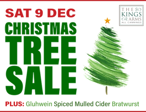 Sat 9 Dec – Christmas Tree Sale