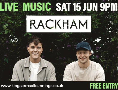 Live Music from Rackham – Sat 15 Jun