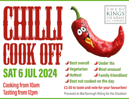 Chilli Cook Off – Sat 6 Jul