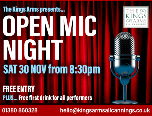 Open Mic Night Sat 30 Nov